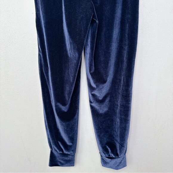 Fabletics Womens Xsmall Velour Blue Jogger - Picture 13 of 15